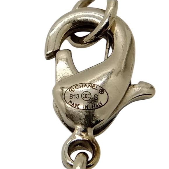 Authentic Chanel Crystal CC Necklace - Picture 4 of 8